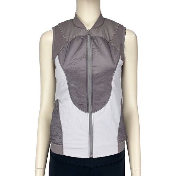 LULULEMON Polar Pace Run Purple Pink Silver Vest Size 4 XS - Picture 7 of 16